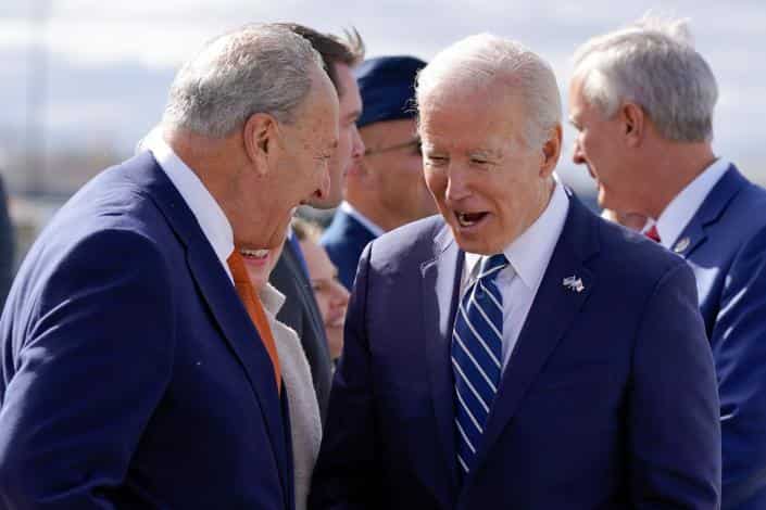 Hot mic captures Schumer telling Biden that Democrats in Georgia are 'going downhill'