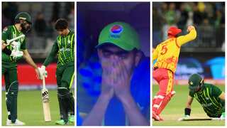 Watch: Babar Azam-starrer Pakistan dressing room in sheer disbelief after Zimbabwe's epic T20 WC win