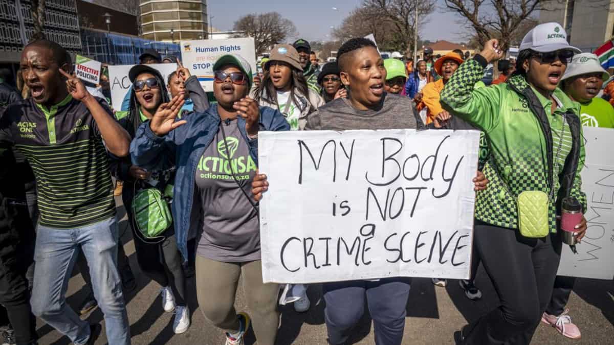 South Africa: Charges dropped against 14 in gang rape of 8 women, outrage over shoddy probe South Africa: Charges dropped against 14 in gang rape of 8 women, outrage over shoddy probe