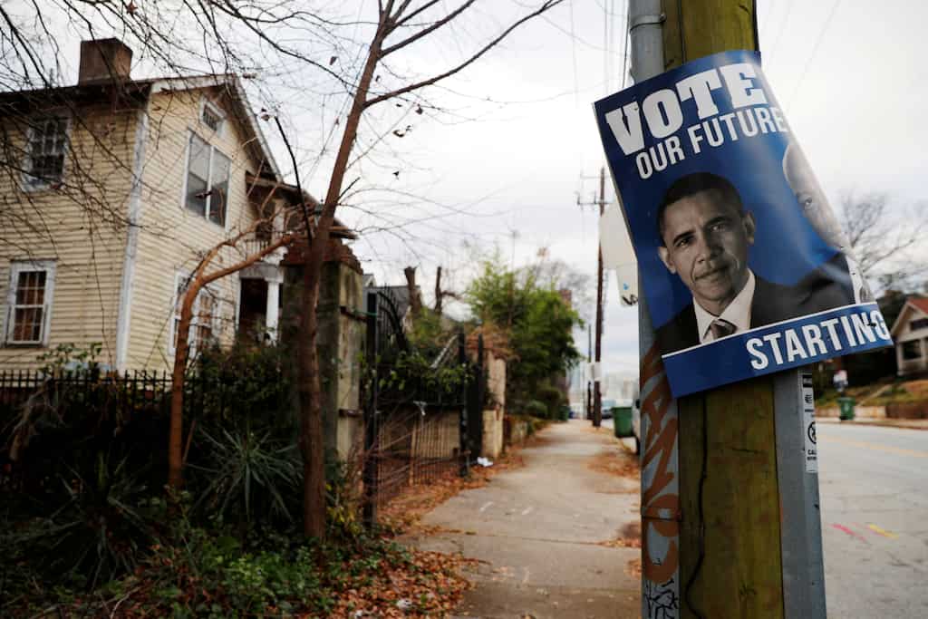 Barack Obama campaigns for Democrats in Georgia ahead of midterms