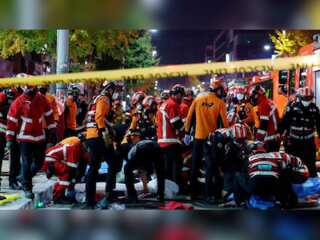 South Korea Halloween horror: President Yoon Suk-yeol visits stampede site; 151 killed