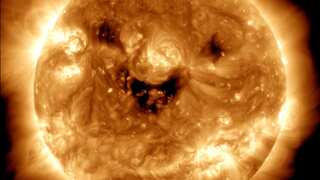Say cheese! NASA captures a smiling picture of sun, netizens amazed