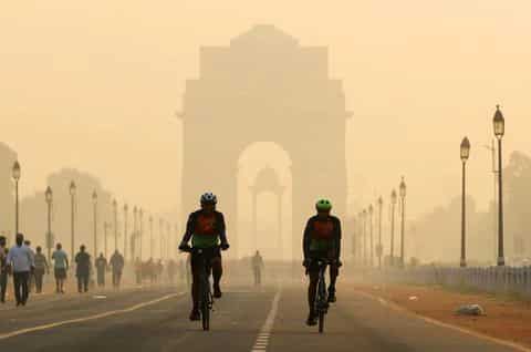 India’s capital Delhi suspends construction activities as air quality set to worsen