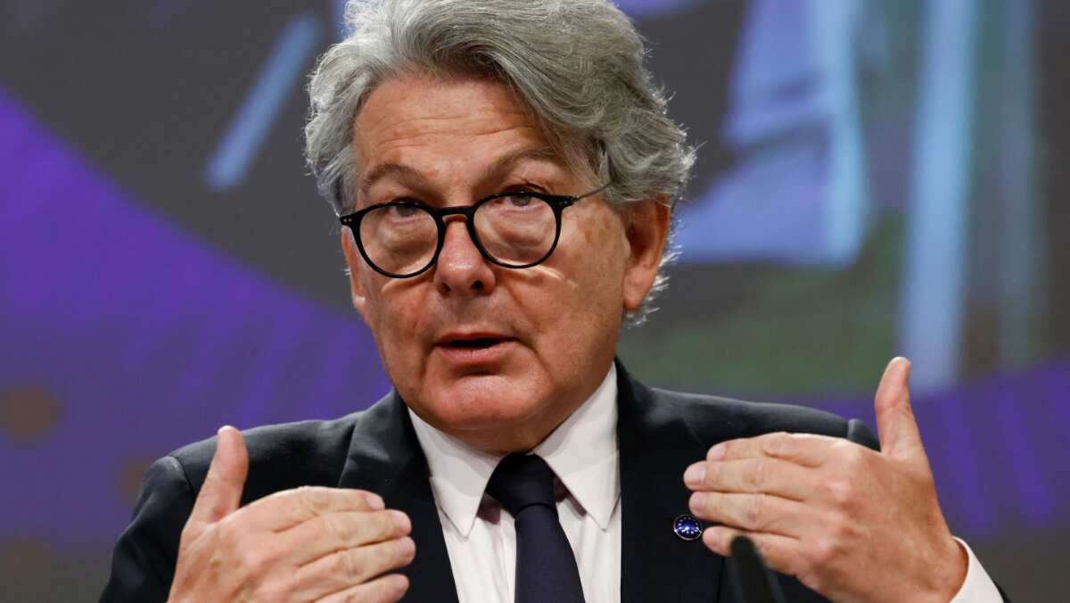 EU industry chief underlines EU-China rivalry EU industry chief underlines EU-China rivalry