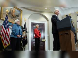 U.S. President Joe Biden threatens windfall tax on oil giants