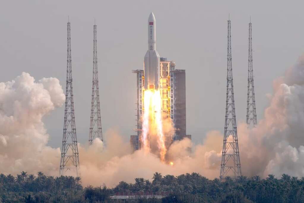 China launches third and final module of its T-shaped space station, joins its predecessors in space