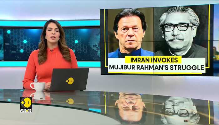 Former Pakistan PM Imran Khan compares his struggles with Bangladesh's Mujibur Rahman