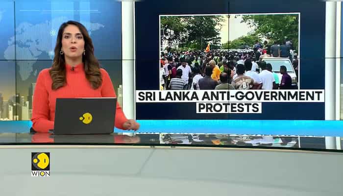 Anti-government rally organised in Sri Lanka