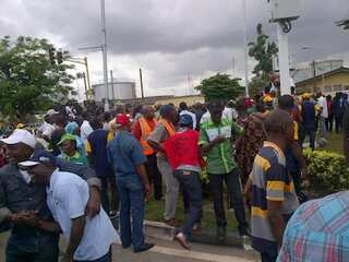 Aviation Union Protests: Passengers stranded at Lagos airport