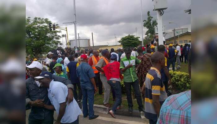 Aviation Union Protests: Passengers stranded at Lagos airport
