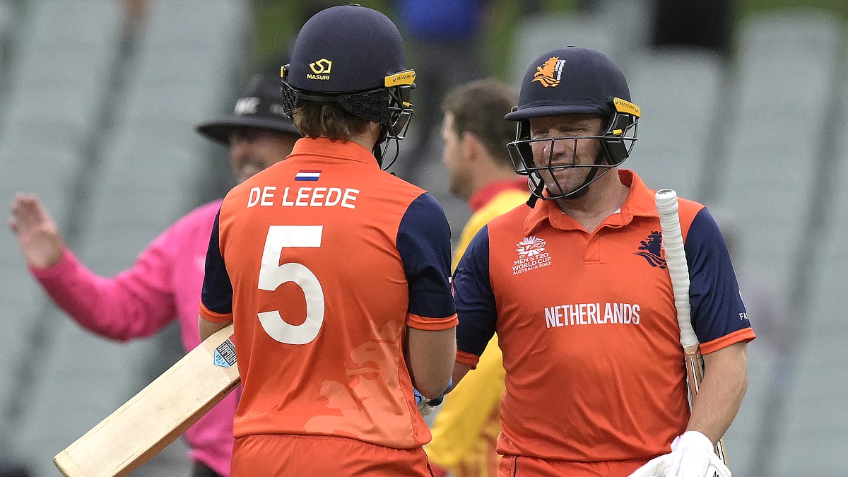 T20 World Cup: Netherlands beat Zimbabwe by five wickets to dent their semi-final hopes