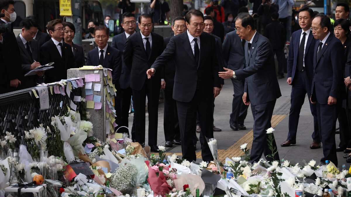Police officer facing investigation for Itaewon Halloween crush in South Korea found dead Police officer facing investigation for Itaewon Halloween crush in South Korea found dead