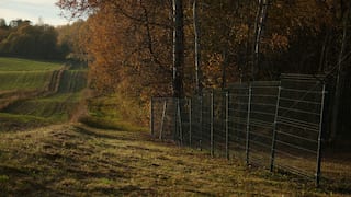 Poland sealing border with Russian exclave Kaliningrad by building razor-wire fence