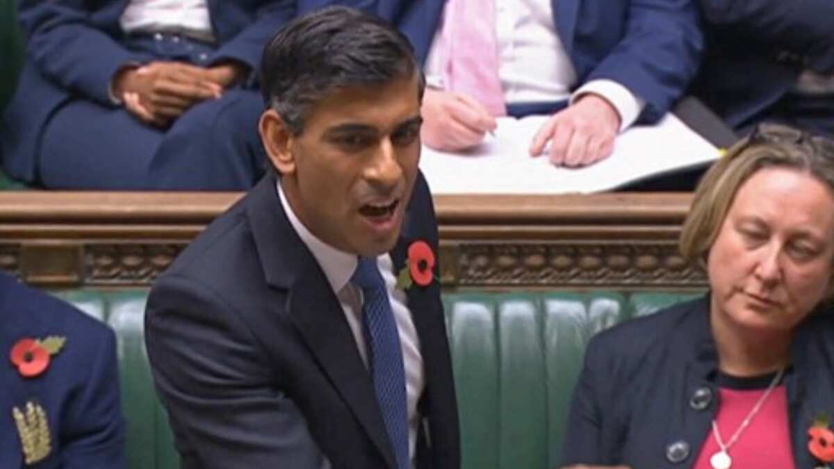 Rishi Sunak defends UK government's handling of channel migrants, asylum claims