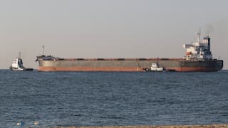 Six grain ships leave Ukrainian port, day after Russia resumes trade deal