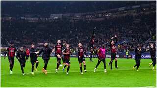 AC Milan enter Champions League last-16 after nine years, PSG concede top spot