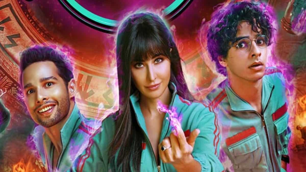 'Phone Bhoot' movie review: Siddhant Chaturvedi-Katrina Kaif's horror comedy doesn't stick the landing