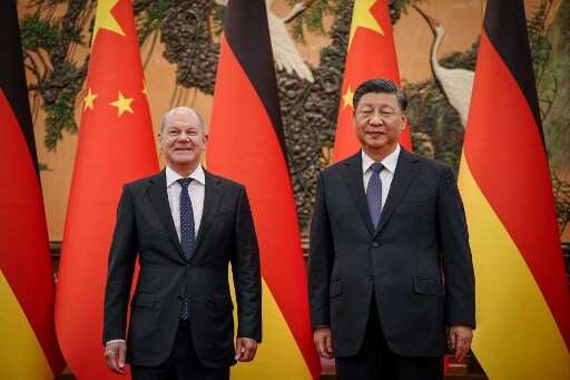German Chancellor Olaf Scholz asks China to use its 'influence' on Russia for ending Ukraine war