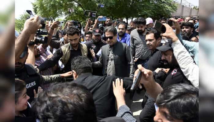 Pakistan: Former Pak PM Imran Khan, his aides injured, one person killed in firing during long march
