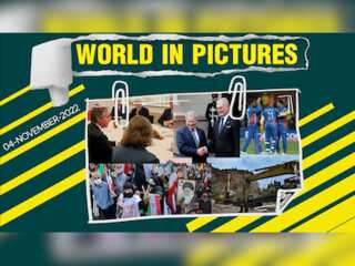 World in Pictures: G7 Foreign Ministers Meeting; Police raid on an illegal sand quarry in Pekan Bada