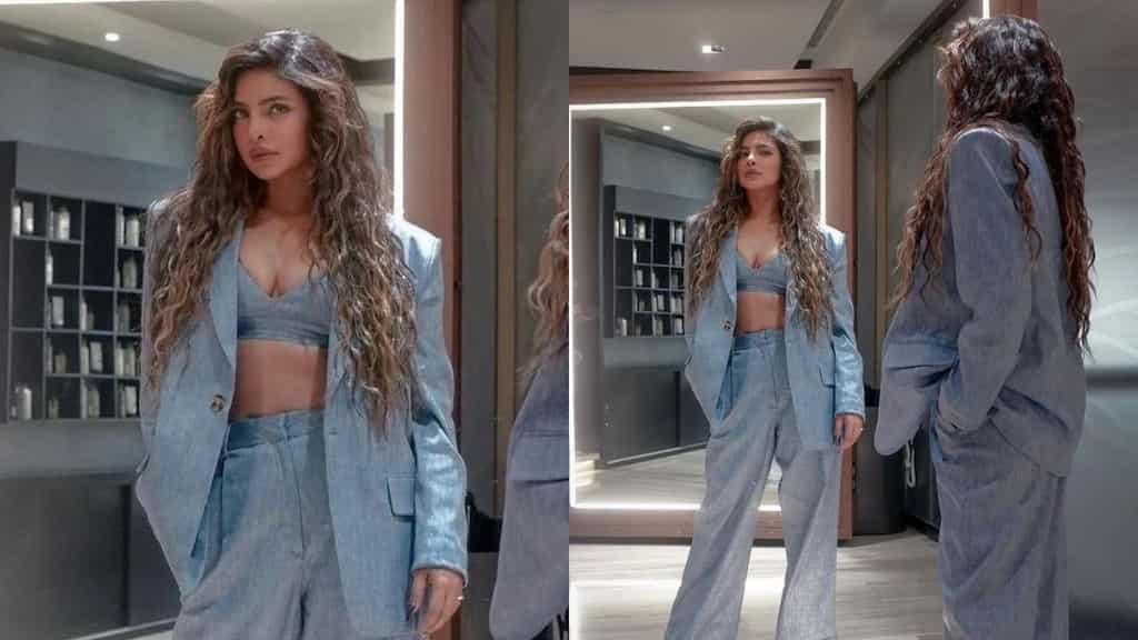 Priyanka Chopra exudes ultimate boss lady vibes in Ronny Kobo pantsuit worth $1174