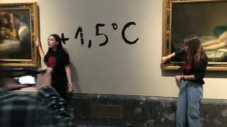 Protest or vandalism? Climate activists target two Goya paintings in Spain