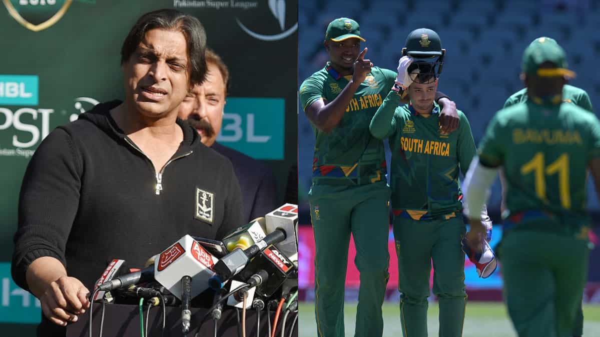 'You are big chokers': Shoaib Akhtar thanks South Africa as Pakistan qualify for T20 World Cup semis 'You are big chokers': Shoaib Akhtar thanks South Africa as Pakistan qualify for T20 World Cup semis