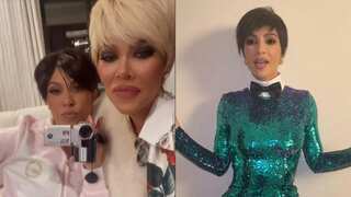 Khloe, Kourtney and Kim Kardashian dress up as Kris Jenner for momager's 67th birthday, see pics