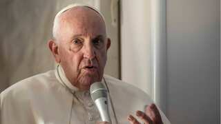 Pope Francis prays for 'suffering peoples of the Middle East' in Bahrain