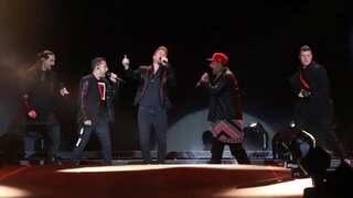Nick Carter breaks down as Backstreet Boys pay tribute to his late brother Aaron Carter at London show
