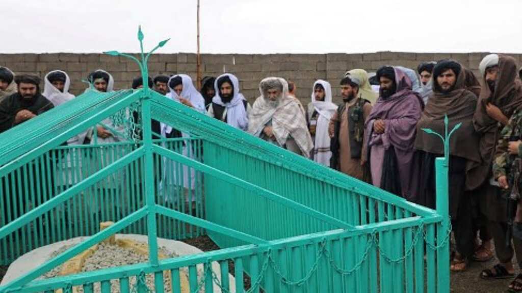 Burial site of Taliban founder Mullah Omar is revealed 9 years after death