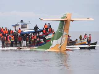 Tanzania: Passenger plane crashes into Lake Victoria, 19 dead