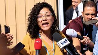 British-Egyptian activist's sister confronted by Egyptian MP at COP27