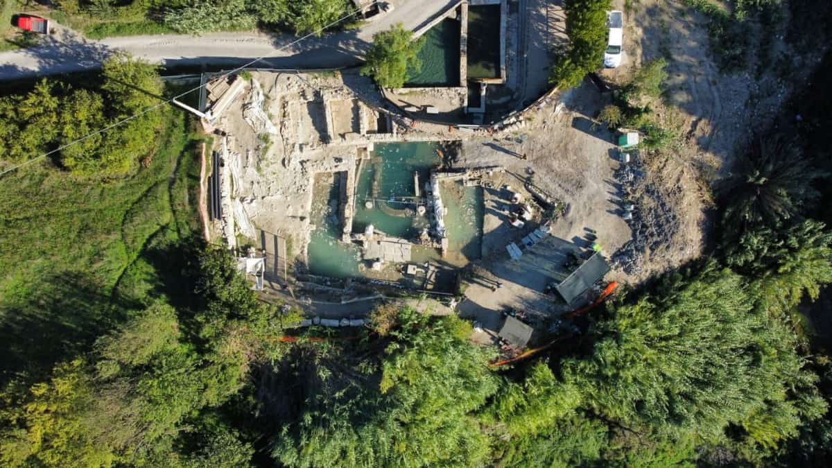 The site of the find