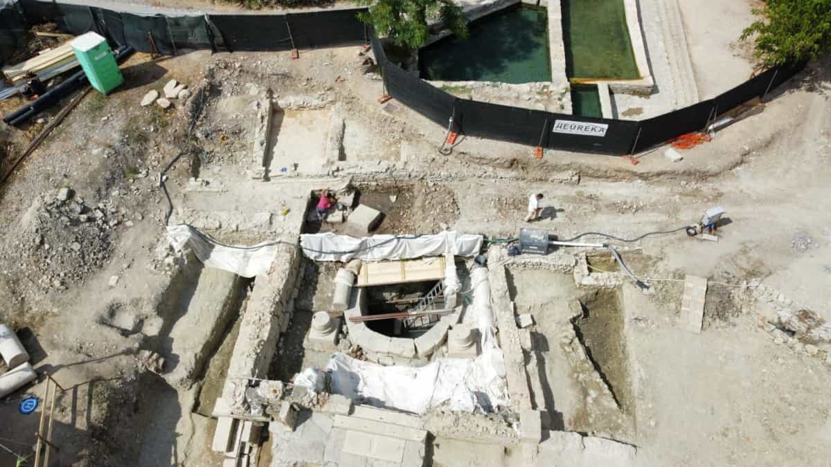 The site has been excavated for three years