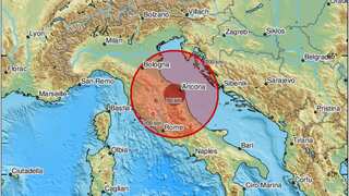 5.7 magnitude earthquake, aftershocks rock central Italy and the Balkans