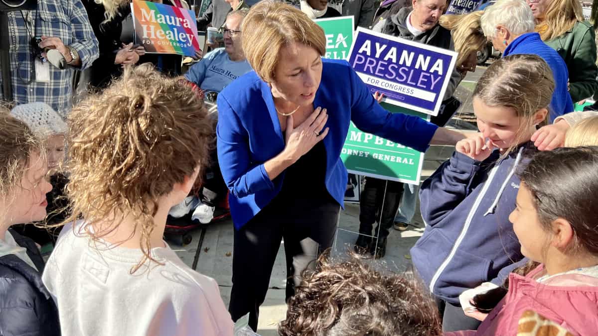 Democrat Maura Healey: First female and openly gay governor of Massachusetts