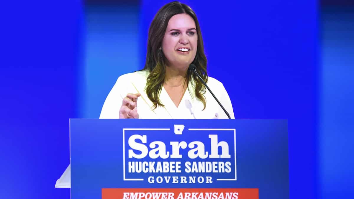 Republican Sarah Huckabee Sanders: First female governor of Arkansas