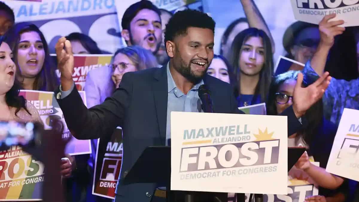 Democrat Maxwell Frost: First member of Gen Z in Congress