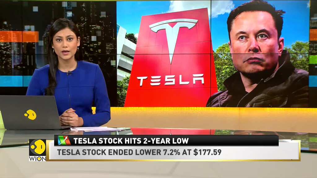 WION Business News: Musk sells $4 bn Tesla shares as it hits 2-year low