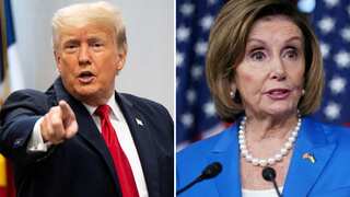 WATCH: Donald Trump calls Nancy Pelosi an 'animal' for impeaching him twice
