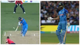 IND vs ENG, T20 WC SF: Virat Kohli takes the aerial route off Chris Woakes for a splendid six - WATCH