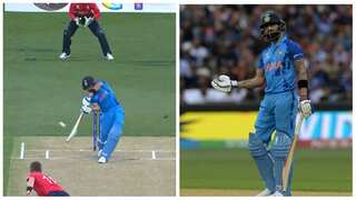 IND vs ENG, T20 WC SF: Virat Kohli takes the aerial route off Chris Woakes for a splendid six - WATCH