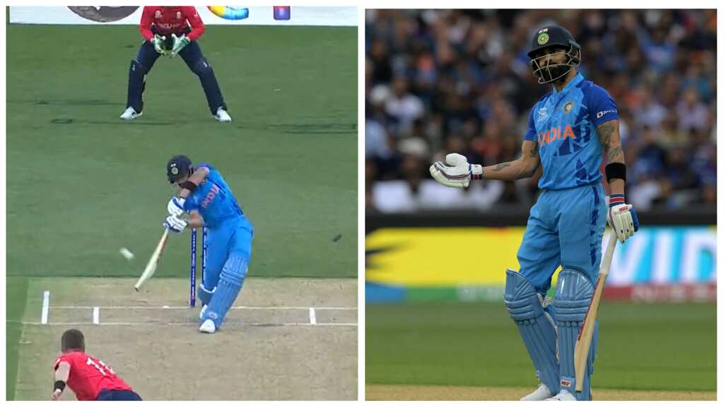 IND vs ENG, T20 WC SF: Virat Kohli takes the aerial route off Chris Woakes for a splendid six - WATCH