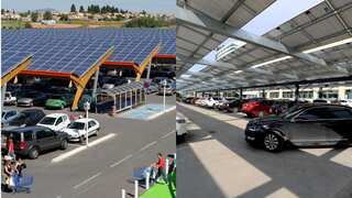 France gears up to make solar panels mandatory to cover large car parks