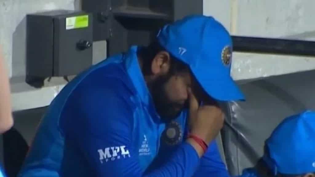 WATCH: Rohit Sharma breaks down after India's heartbreaking defeat against England in T20 WC semi-final