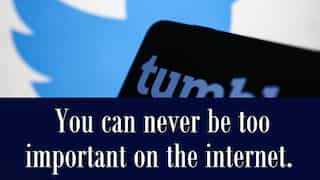 Tumblr trolls twitter by offering two checkmarks to its users