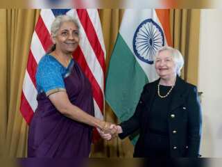 US' Treasury Secretary Janet Yellen meets India's Finance Minister Nirmala Sitharaman
