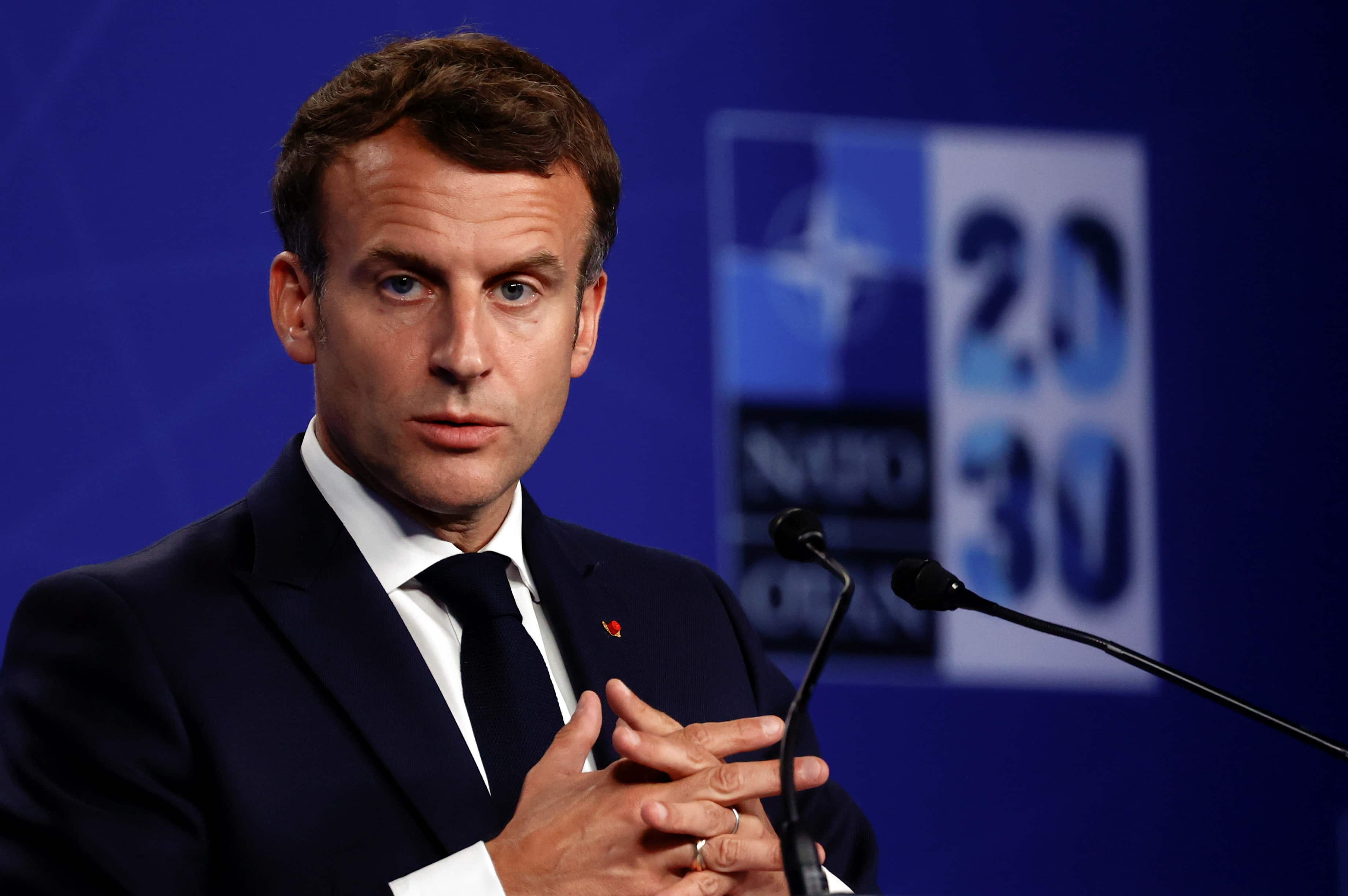 French president Macron asks ‘Will the bird protect our children?’; Twitter's new owner Musk replies