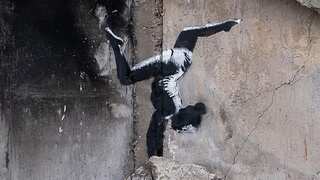 Banksy confirms presence in Ukraine, unveils latest artwork near Kyiv